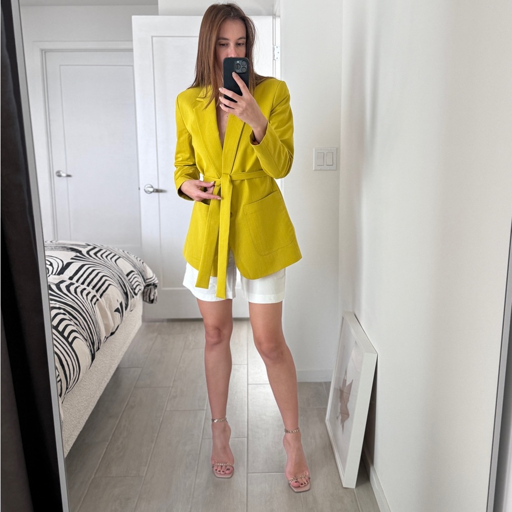 Zara Mustard Blazer - Picture 11 of 13